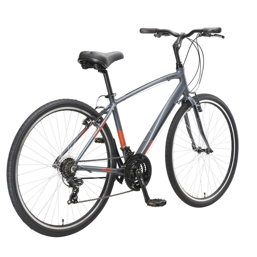 Велосипед Stark'23 Terros 28.2 V серый/черный/оранжевый